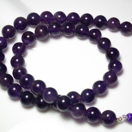 Loose Gemstone Natural Aaa Amethyst Beads..